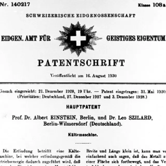 La patente número: 1781541. Título: refrigeración.