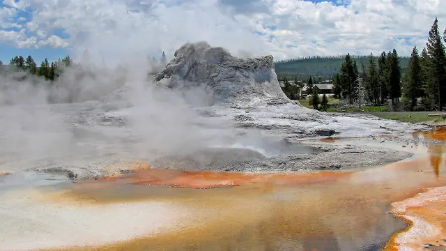 Géiseres en Yellowstone