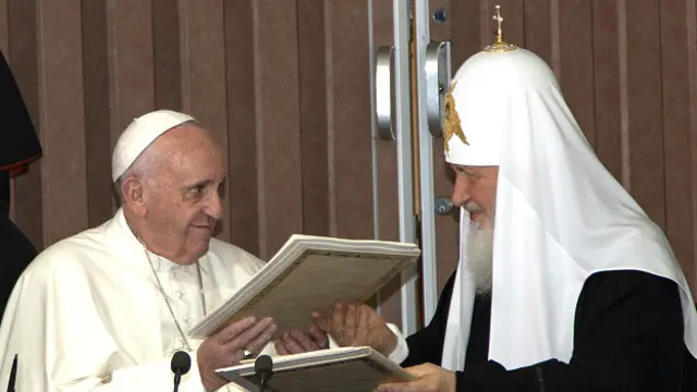 Francisco y Kiril al final del encuentro.