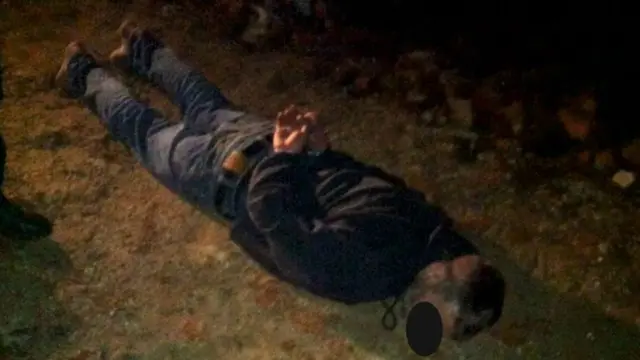 Чоловік на землі