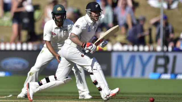 ویلنگٹن میں دوسری اننگز میں بھی برینڈن مکلم بڑا سکور کرنے میں ناکام رہے