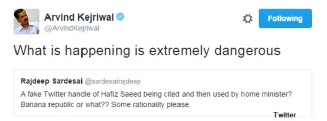 دہلی کے وزیر اعلی نے وہاں کی صورت حال پر تشویش کا اظہار کیا ہے