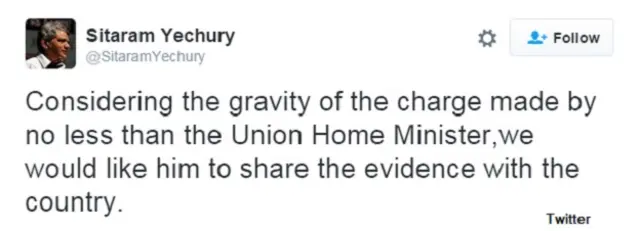 سیتارام یچوری جے این یو کے طلبہ اور طلبہ یونین کے صدر بھی رہ چکے ہیں