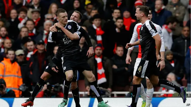 Jamie Vardy của Leicester đã ghi nhiều bàn quan trọng