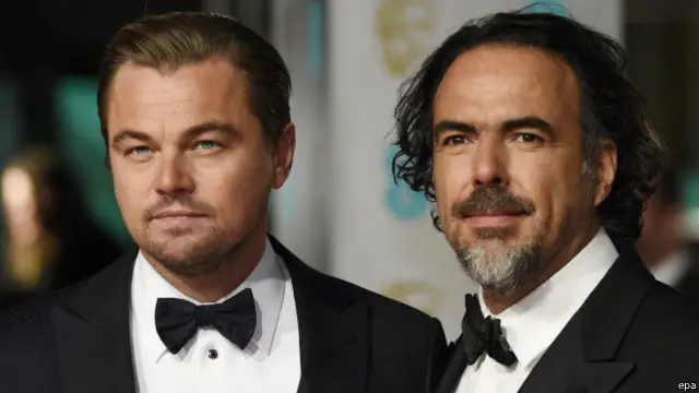 Алехандро Гонсалес Иньярриту и Леонардо Ди Каприо