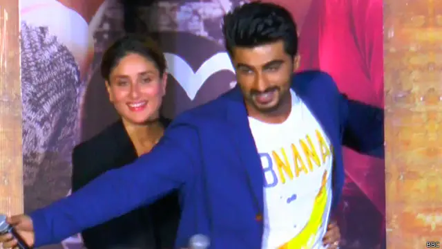 فلم کی اینڈ کا کے ٹریلر لانچ پر ارجن کپور نے میڈیا سے بات کی