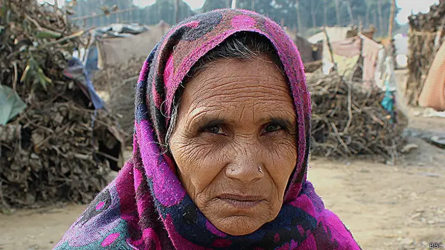 कैराना कैंप में दंगा पीड़ित हफ़ीज़न