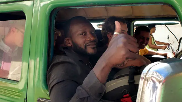 Пассажиры в такси