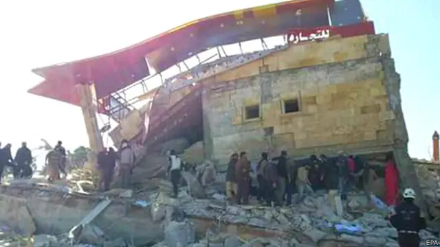 सीरिया में अस्पताल में हमला