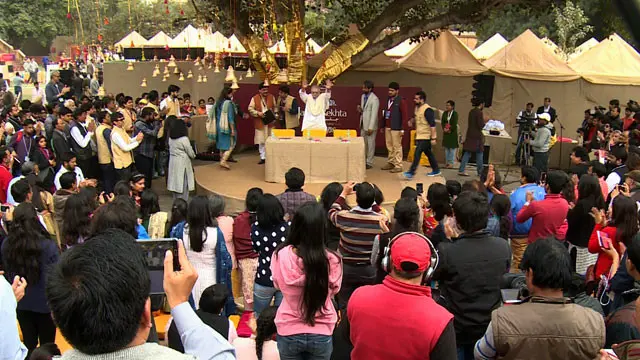 نوجوان نسل نے اس جشن میں بڑی تعداد میں شرکت کی