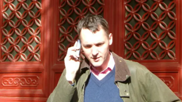 麦杰思，2002年摄于北京。