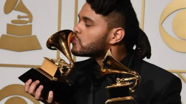 فاز المغني الكندي "ذا ويكند" بجائزتين اثنتين.