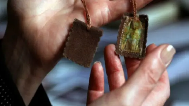 Скапулярій, подарований пані Тименецькій