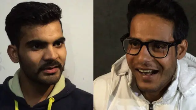 सूरज राणा (बाएं) और मुदस्सिर राणा (दाएं) 