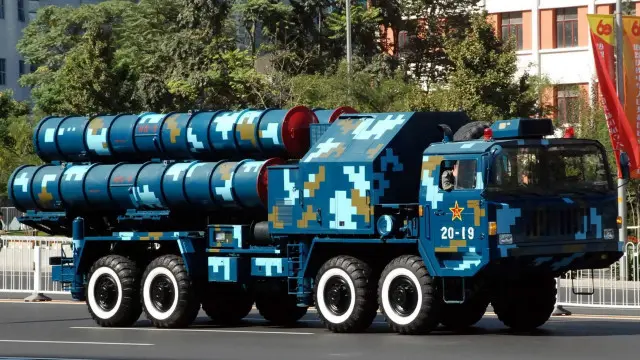 Dàn phóng hỏa tiễn HQ-9 của Trung Quốc