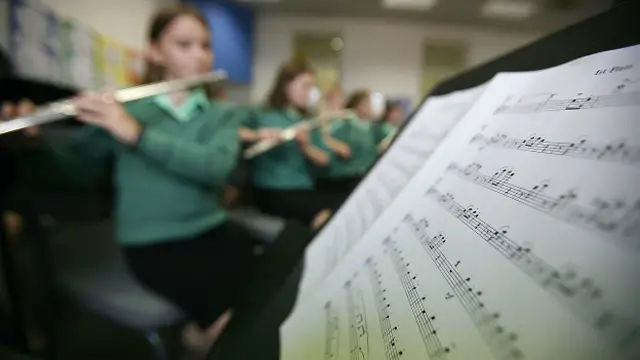 Урок музыки в школе