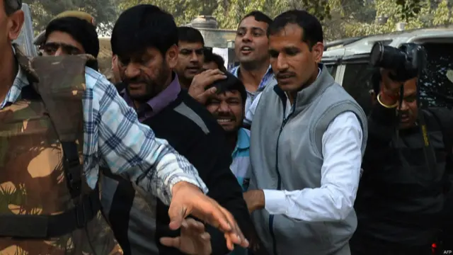 पटियाला हाउस कोर्ट में हंगामा