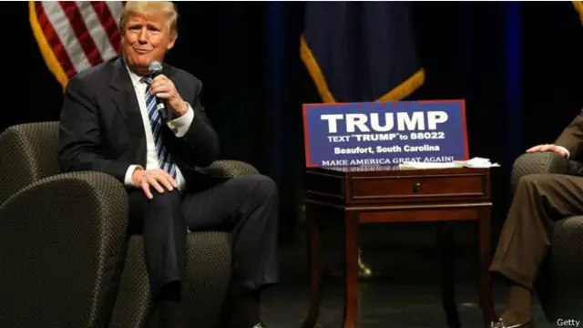 يتقدم ترامب استطلاعات الرأي في كارولينا الجنوبية