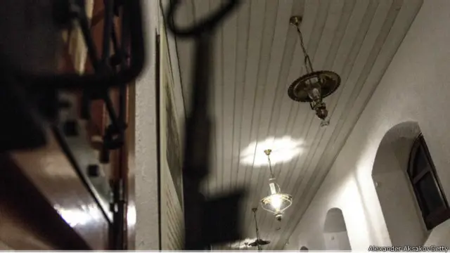 俄罗斯托博尔斯克（Tobolsk）的监狱城堡(Prison Castle).（图片来源：Alexander Aksakov/Getty）