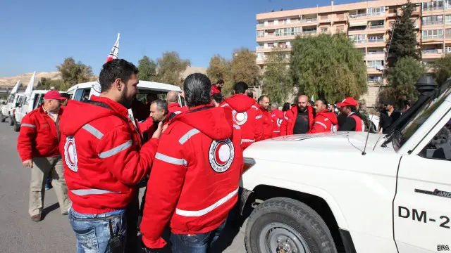 Tổ chức Trăng Lưỡi liềm Đỏ nói người dân Syria bị thiếu nhu yếu phẩm hàng ngày