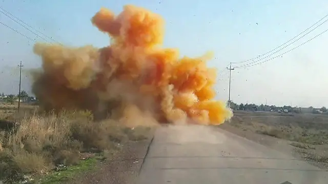 امریکی اہلکار کی ہلاکت پیش مرگہ کے دستوں سے پانچ کلومیٹر کے فاصلے پر ہوئی