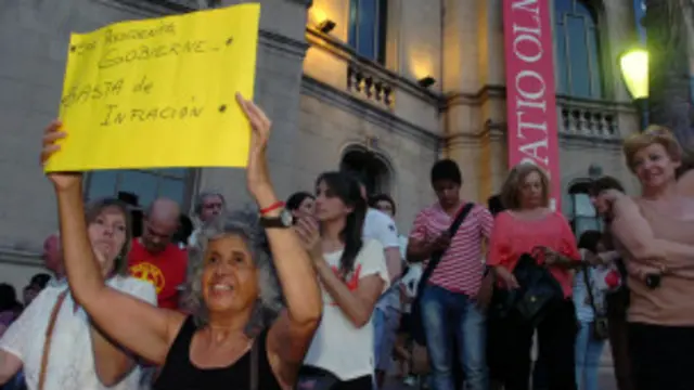 Las protestas por los aumentos de precios se sucedieron en el gobierno kirchnerista.