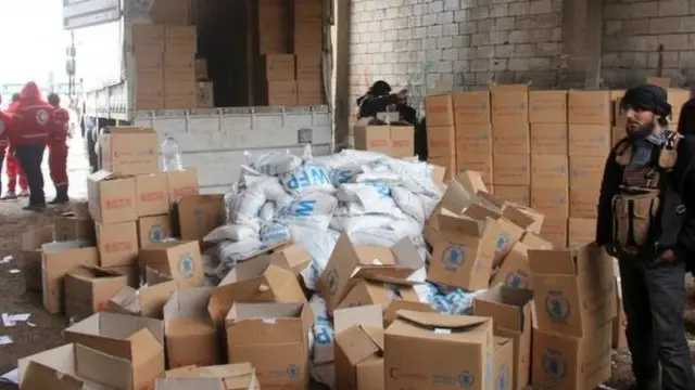 اقوام متحدہ کا کہنا ہے کہ شام کے محصور علاقوں میں چار لاکھ 80 ہزار سے زیادہ افراد رہائش پذیر ہیں