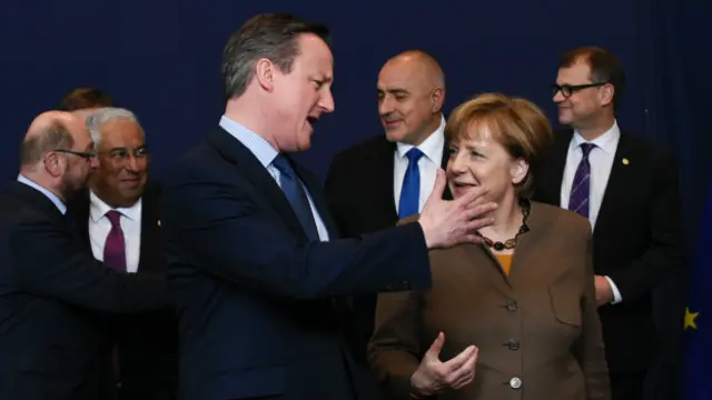 Кэмерон и Меркель