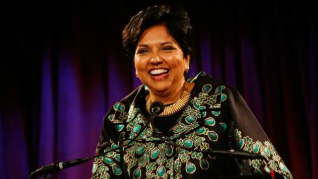 百事公司是由英德拉·努伊（Indra Nooyi）領導，她是最近躋身高層的唯一印度女性領導。（圖片來源：Amy Sussman/Getty）