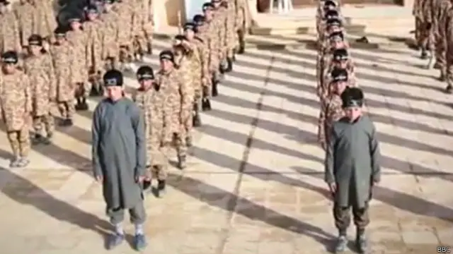 आईएसआईएस के बच्चे