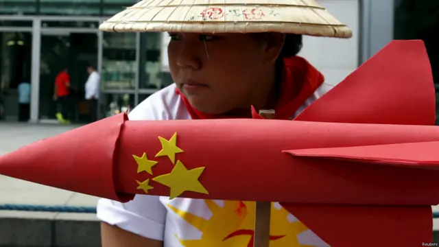 दक्षिण चीन सागर का विरोध