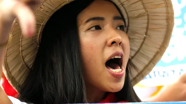 Người dân Philippines biểu tình phản đối các động thái của Trung Quốc trên Biển Đông.