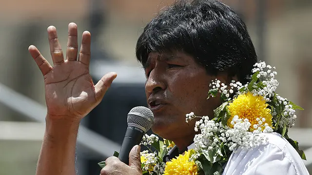 প্রেসিডেন্ট ইভো মোরালেস