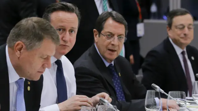 Дэвид Кэмерон на ужине