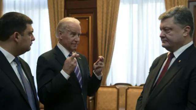 Вице-президент США Джо Байден призвал власти в Киеве сосредоточиться на реформах и борьбе с коррупцией