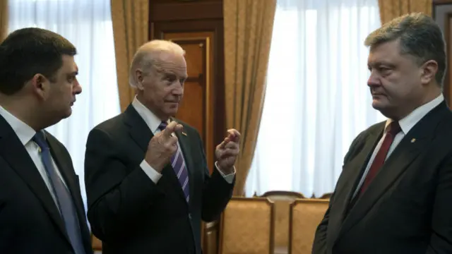 порошенко, байден