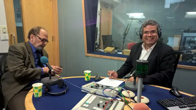 सईद नकवी के साथ रेहान फ़ज़ल