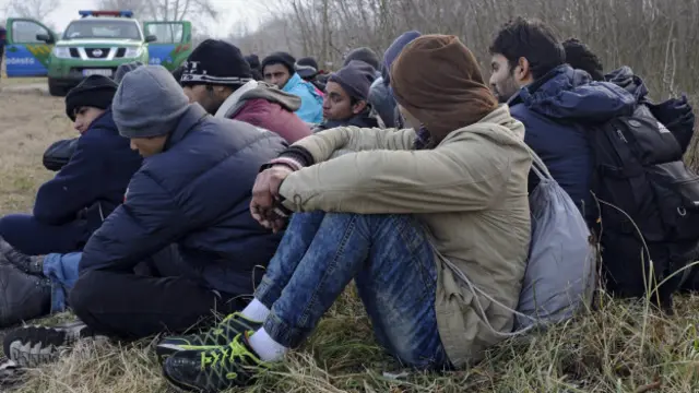 Мигранты в Венгрии