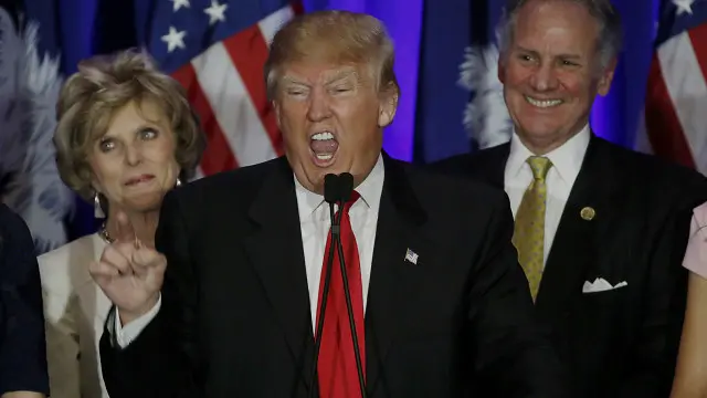 美國總統選舉引起全世界關注是不容置疑的，但這次選舉特朗普在美國以外引起的爭議，可以說是前所未見的……至少在英國。