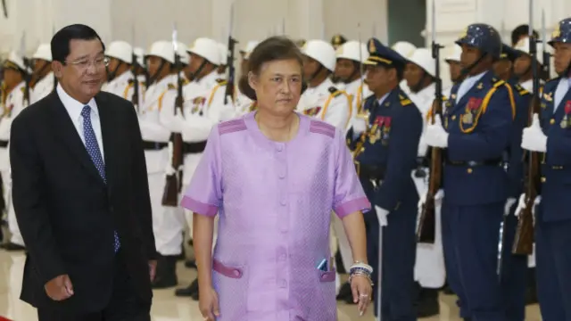 Công chúa Maha Chakri Sirindhorn có chuyến thăm chính thức tới Campuchia trong ba ngày, 22-24/2/2016