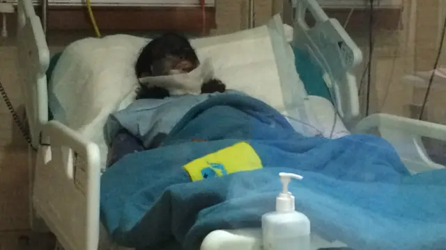 केमिकल पदार्थ से हमले के बाद सोनी सोरी