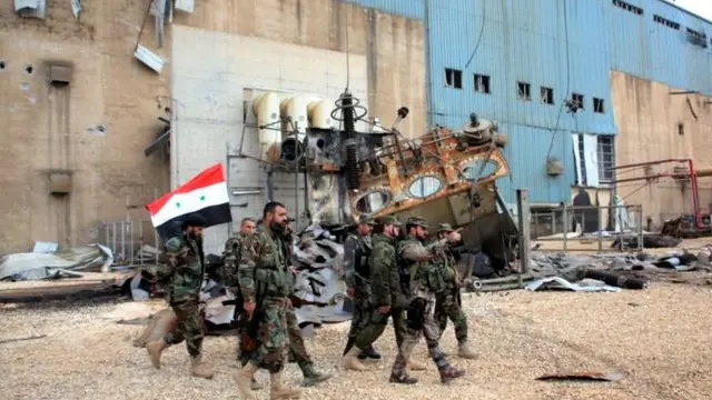 叙利亚政府军在俄罗斯空军的配合下，在叙北部不断推进。