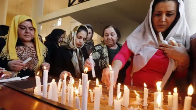 مسیحیان د سوریې د وګړو نژدې ۱۰ سلنه جوړوي، چې په تېرو شلو کلونو کې یې ډېری اروپايي هېوادونو ته ځانونه رسولي دي.