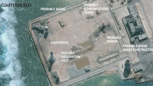 Trung Quốc đã triển khai hệ thống Radar ở khu vực tranh chấp trên Biển Đông.