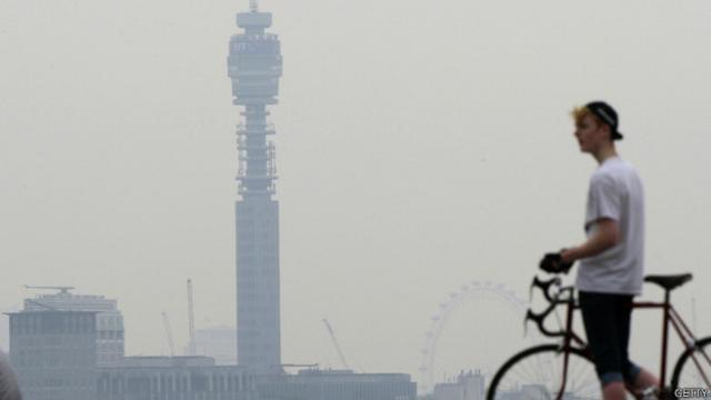 La contaminación restó puntos a Londres, en comparación con otras capitales europeas.
