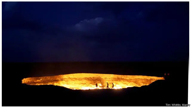 ladang gas di Turkmenistan