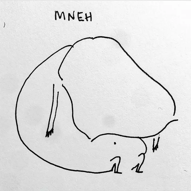 Así dibujó su estado de ánimo Ruby hace unos días. Compartió la ilustración en Twitter con el comentario: "Ohh nada es suficiente hoy". 