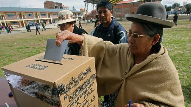 Mujeres indígenas en Bolivia