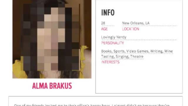 اس ویب سائیٹ کا طریقہ کار یہ ہے کہ آپ چھ مختلف طبعیت کی حامل شخصیات میں سے کسی ایک کا انتخاب کرتے ہیں