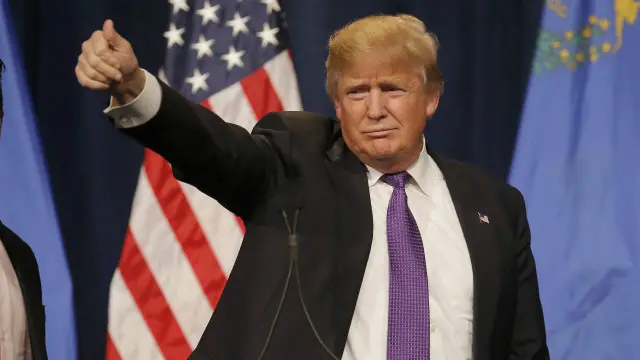 قال ترامب لأنصاره إنه في طريقه لضمان ترشيح الحزب الجمهوري في الانتخابات الرئاسية المقبلة.